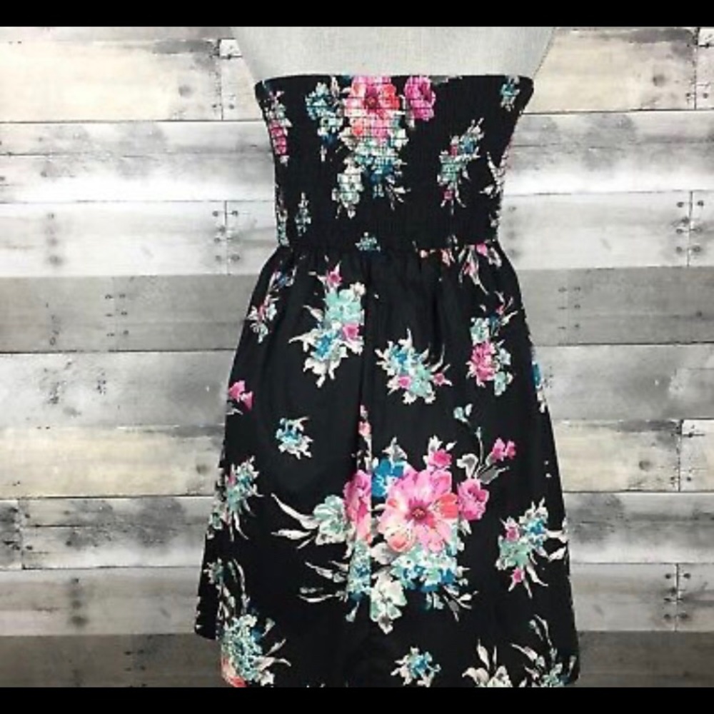 Floral Print Corset Top